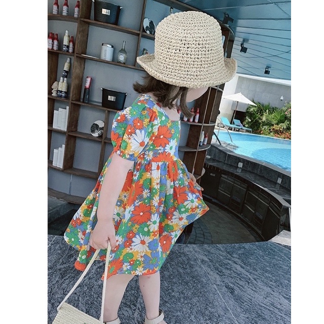 Đầm Melisa xuất Hàn siêu đẹp cho bé gái