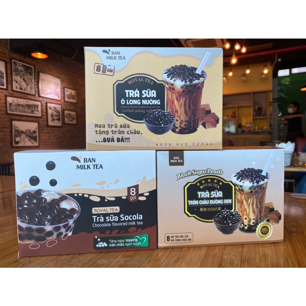 Trà sữa Ô long nướng Ban Milk Tea 400g