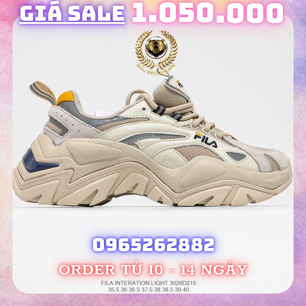 Nhận Order Hỗ Trợ Free Ship Giày Best Quality Sneaker ***Fila Sport Interaction MSP: 3026D2151 gaubeaostore.shop