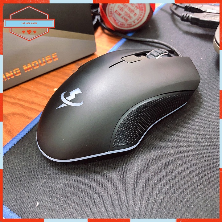 Chuột Máy Vi Tính Laptop Simetech X7 Có Dây Đèn Led RGB Chơi Game Mouse Pc Gaming