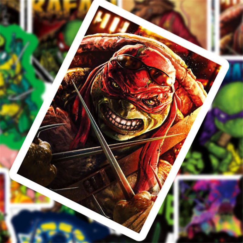 Bộ 50 hình dán Ninja Rùa