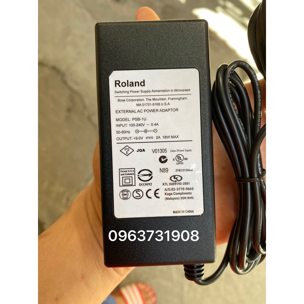 Adapter Nguồn Đàn Roland Keyboards XPS-10 chính hãng