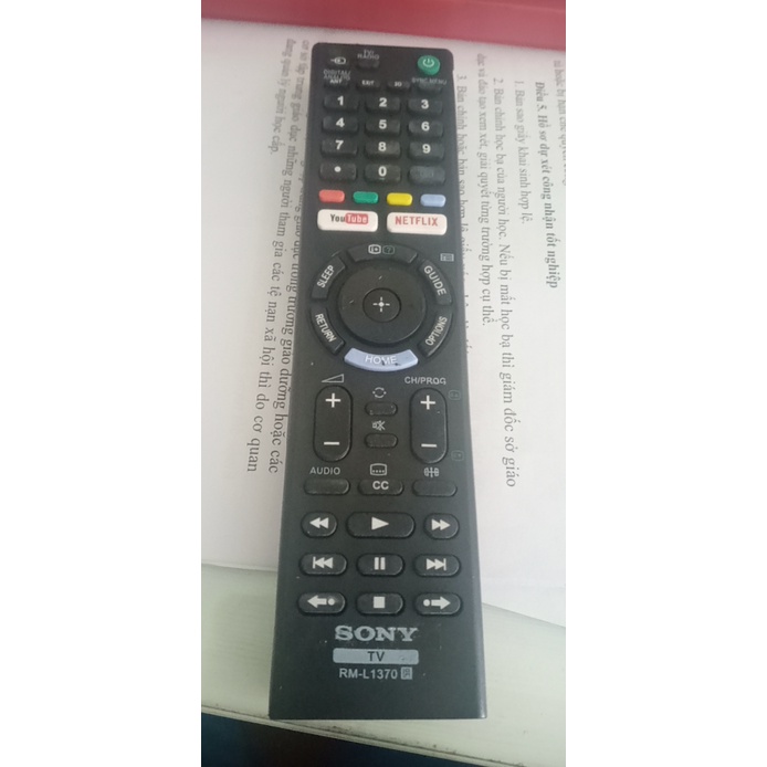 Remote điều khiển tivi SONY các loại