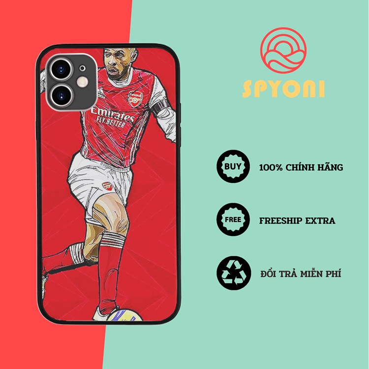 Ốp Đt Arsenal Đẹp SPYONI Cho Iphone 11ProMax/X/Xs/8Plus/Xr/Se/7/Iphone13 FOO20211618