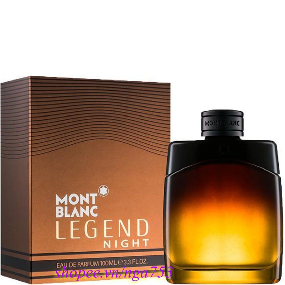 Nước Hoa Nam 100Ml Montblanc Legend Night chính Hãng.