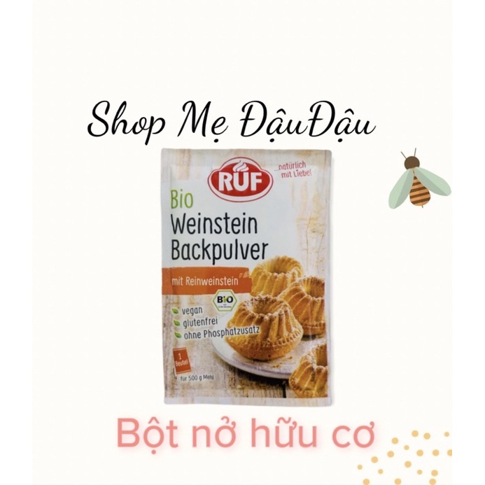 Bột hữu cơ làm bánh cho bé/bột mì,bắp, nếp, gelatin, nở