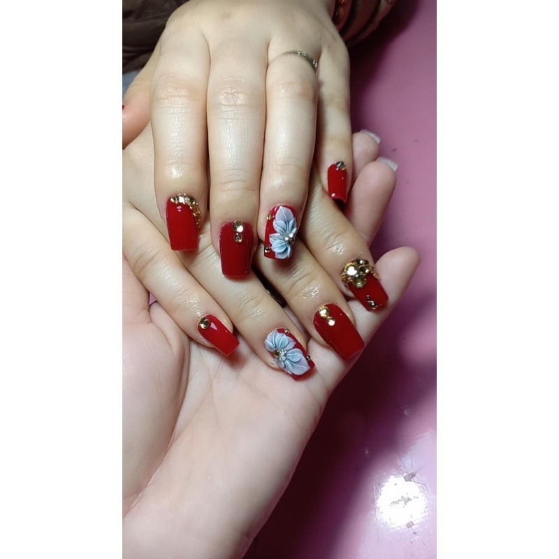 Hoa bột nail ( hoa tay )