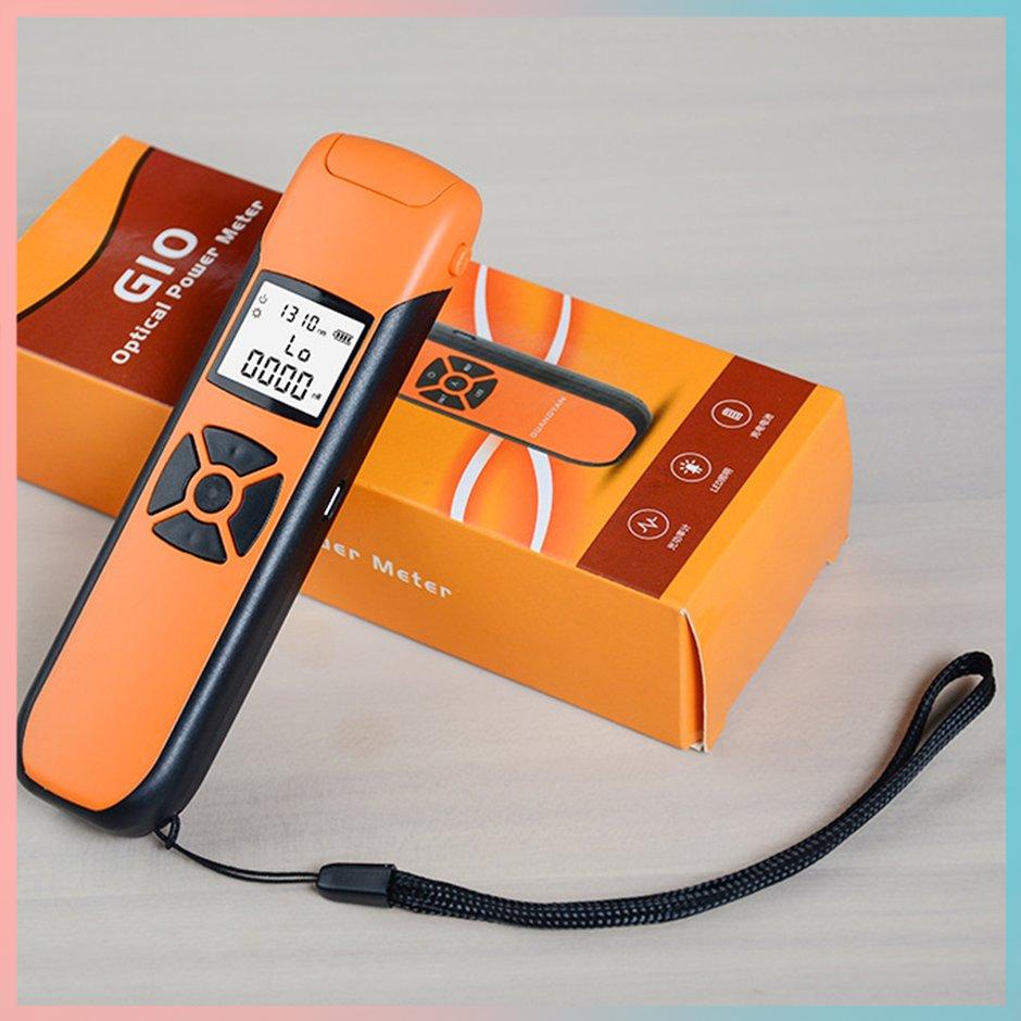 【giao hàng hôm nay>>>Mini Optical Power Meter FC/SC/ST Universal Port High Precision USB Rechargeable Fiber Optic Power Meter With FlashLight