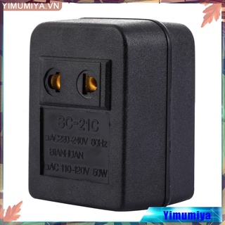 Phích cắm chuyển đổi nguồn điện US AC 220V sang 110V 50W dành cho du lịch