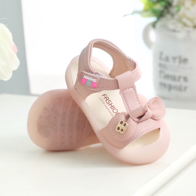Giày Tập Đi Bé Gái, Dép Sandal Bé Gái Họa Tiết Dễ Thương