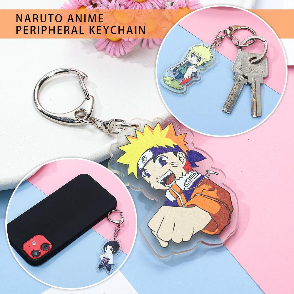 Móc Khóa Acrylic Hình Naruto Hyuga Sasuke