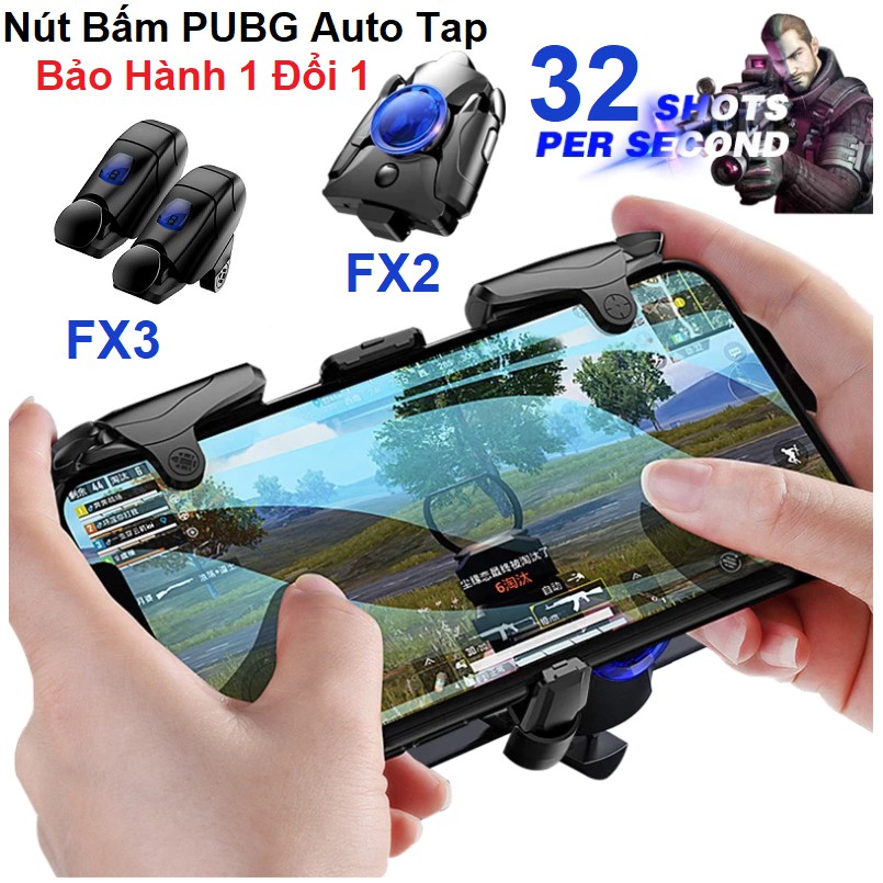 [ AUTO TAP ] Tay Cầm Chơi Game pubg - Nút auto táp siêu nhanh chơi game PUBG, Call of Duty, ROS, Free Fire