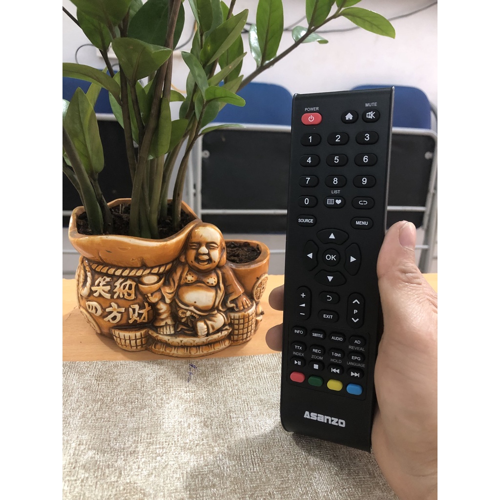 Remote Điều khiển từ xa dành cho tivi  Asanzo LCD/LED/Smart TV- Hàng chính hãng,mới 100% -Tặng kèm Pin