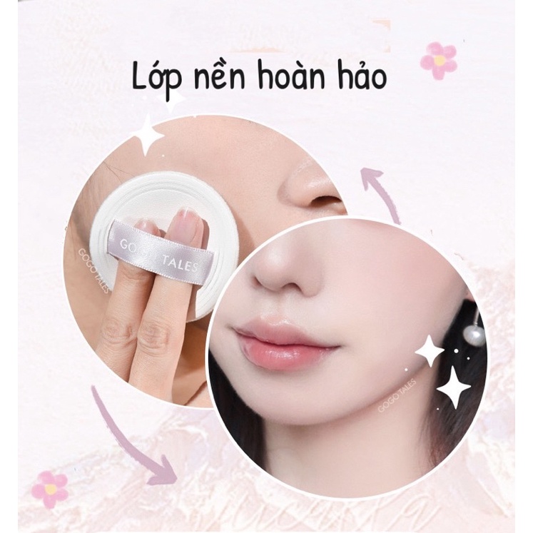 Phấn phủ kiềm dầu phấn nén Gogo Tales Moutn Fuji