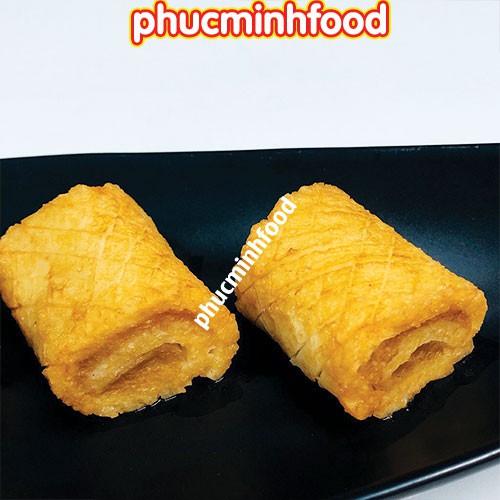 Mực cuộn Malaysia, mực khoanh Malaysia, Viên Thả Lẩu Mực Cắt Khoanh Squid Analog Ocean Ria gói 500gram