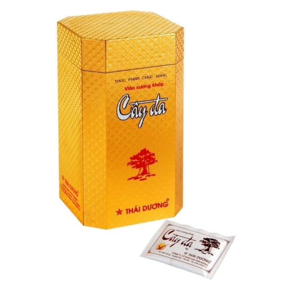 Viên xương khớp Cây Đa - Hộp 30gói, giảm đau xương khớp, thoái hóa khớp, gai cột sống, thoát vị đĩa đệm - Sao Thái Dương