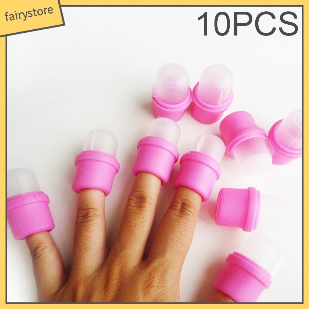 10 đầu nhựa tẩy nước sơn móng tay