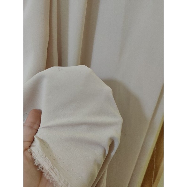 vải lụa trượt khúc 1m màu da hồng siêu đẹp mát khá dày