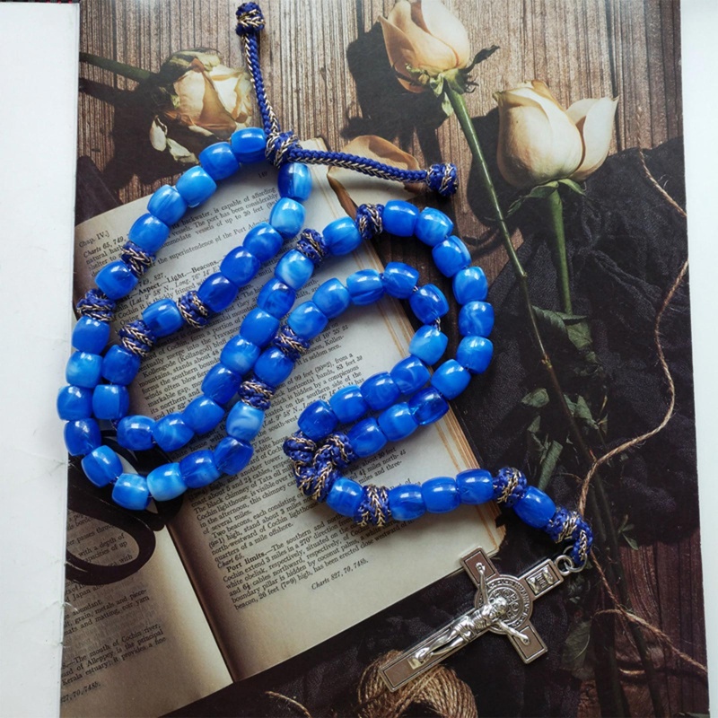 Vòng cổ Mặt Đá Rosary Thời Trang Cho Nam Nữ