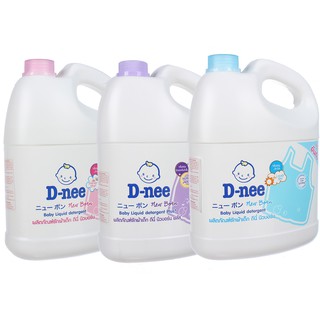 nước giặt Dnee can 3000ml giành cho em bé