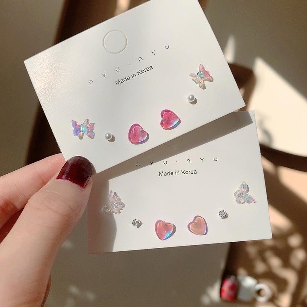 JARRED Set 3 Cặp Bông Tai Nữ Thời Trang