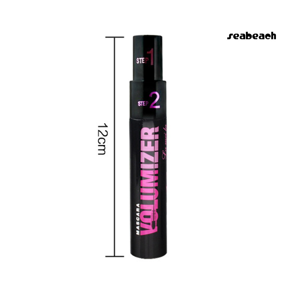 Mascara trang điểm chuốt mi màu đen làm cong và dày 2 trong 1 | BigBuy360 - bigbuy360.vn