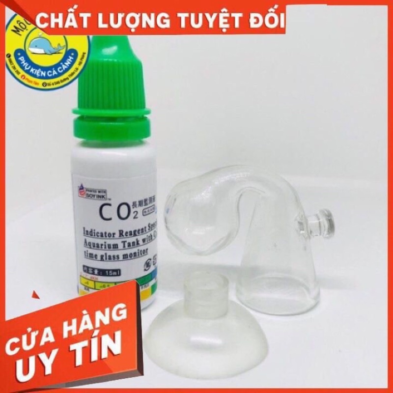 Bộ test nồng độ co2 - bộ kiểm tra nồng độ c02 ⚡FREE SHIP⚡- [ĐỔI MỚI DO VẬN CHUYỂN LÀM HỎNG CAM KẾT 100%]