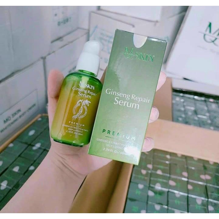 Serum thay da nhân sâm cao cấp MQSkin - Tái tạo cao cấp MQ Skin KHÔNG SƯNG - Ginseng Repair Serum
