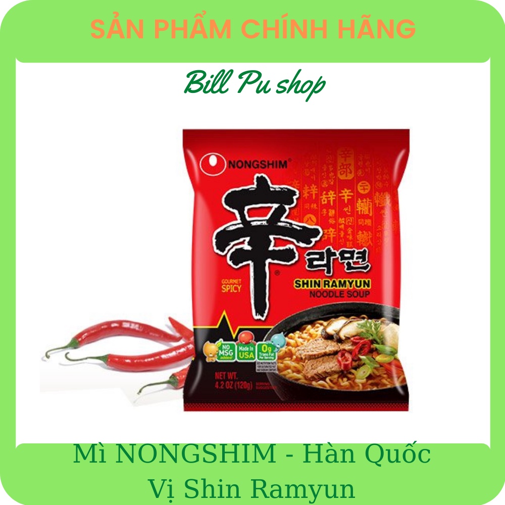 [Đủ vị] Mì Gà Cay SAMYANG / Mì NONGSHIM - Hàn Quốc