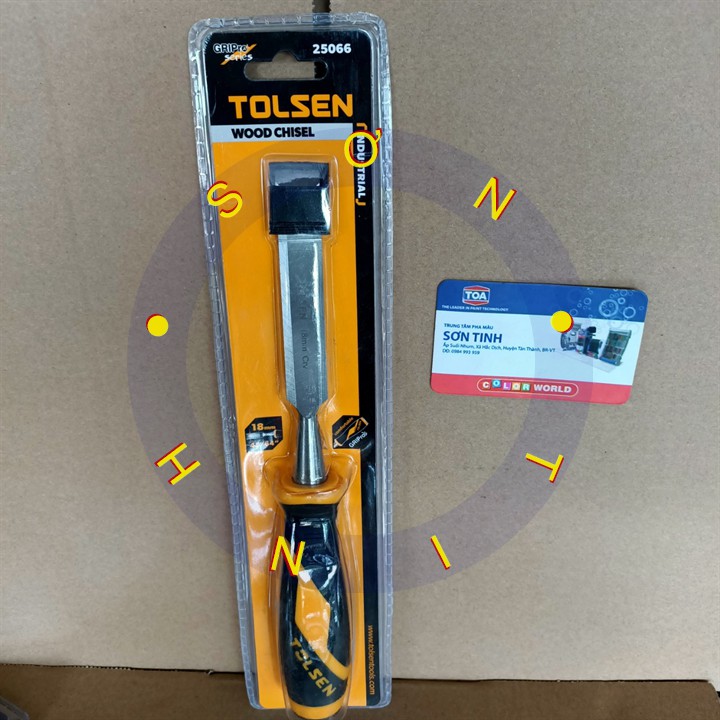 Đục gỗ cán nhựa công nghiệp Tolsen 25066 18mm
