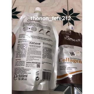 kem hấp tóc collagen karseell maca