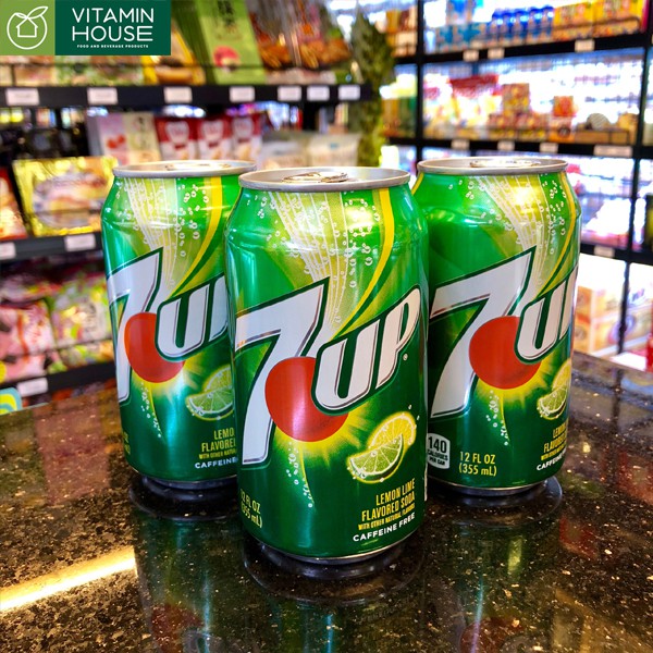 [VITAMIN HOUSE] 7-Up Chanh Mỹ 355ml
