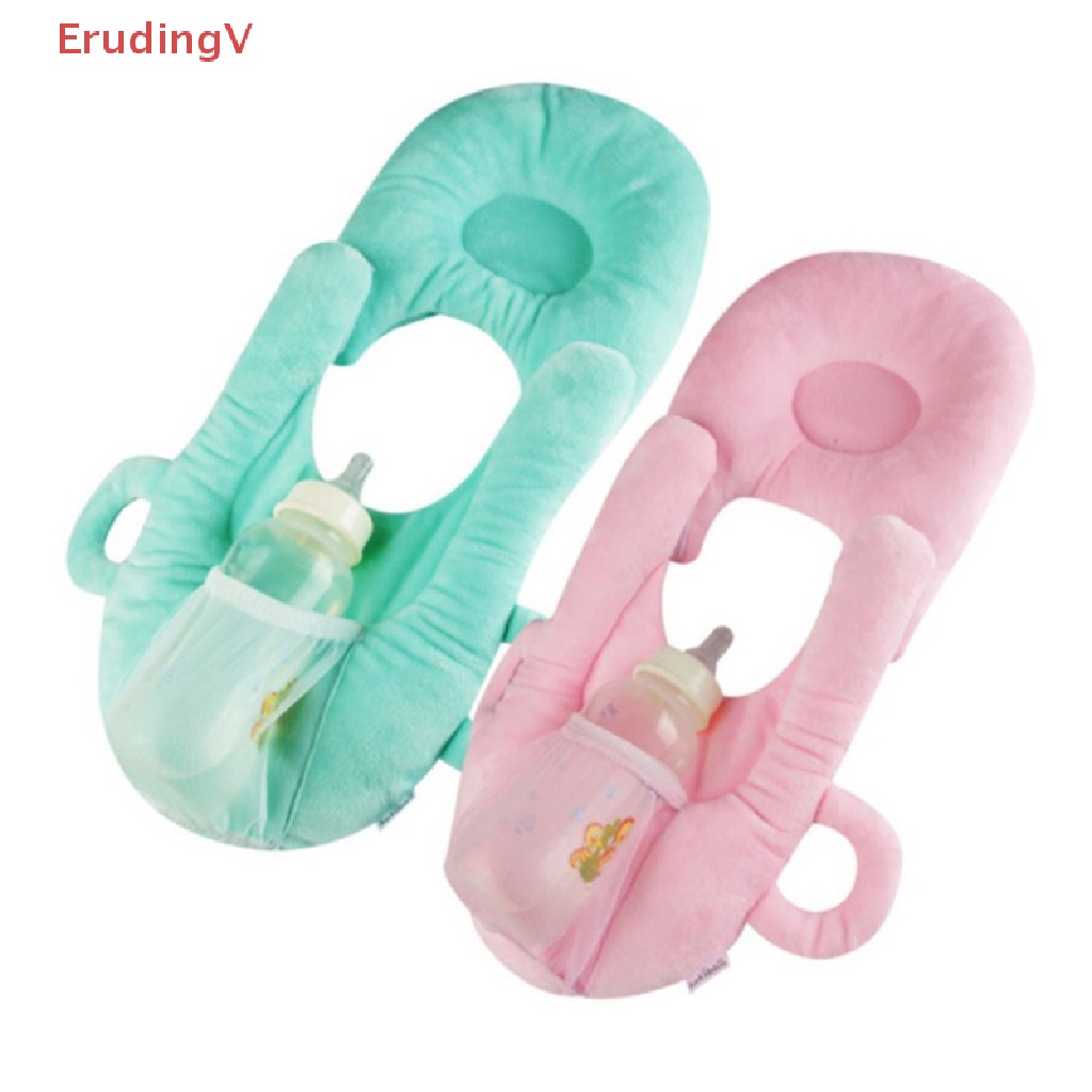 [ErudingV] Giá Đỡ Bình Sữa Em Bé Bằng Cotton Có Gối Kê Tay Mới [Mới]