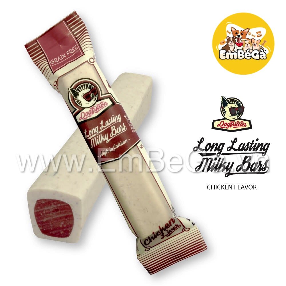 [ MILKY BAR Goodies Energy Treat ] Thanh Gặm Vệ Sinh răng miệng cho cún đến từ Thái Lan