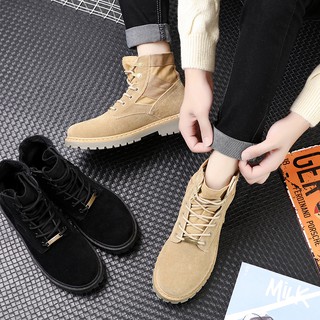 Giày boot nam cao cấp style Hàn Quốc