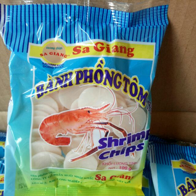 Bánh Phồng Tôm Sa Giang 100 g | BigBuy360 - bigbuy360.vn