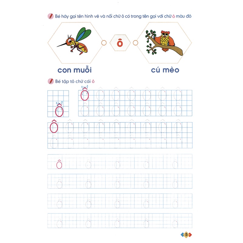 Sách Tập Tô Và Làm Quen Với Chữ Cái (Tập 1)
