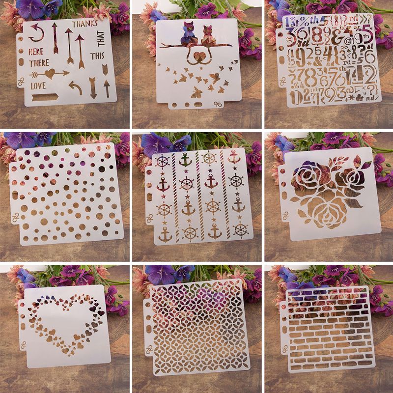 Khuôn Cắt In Nổi Hình Bươm Bướm Dùng Làm Scrapbook