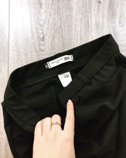 Quần legging cạp cúc