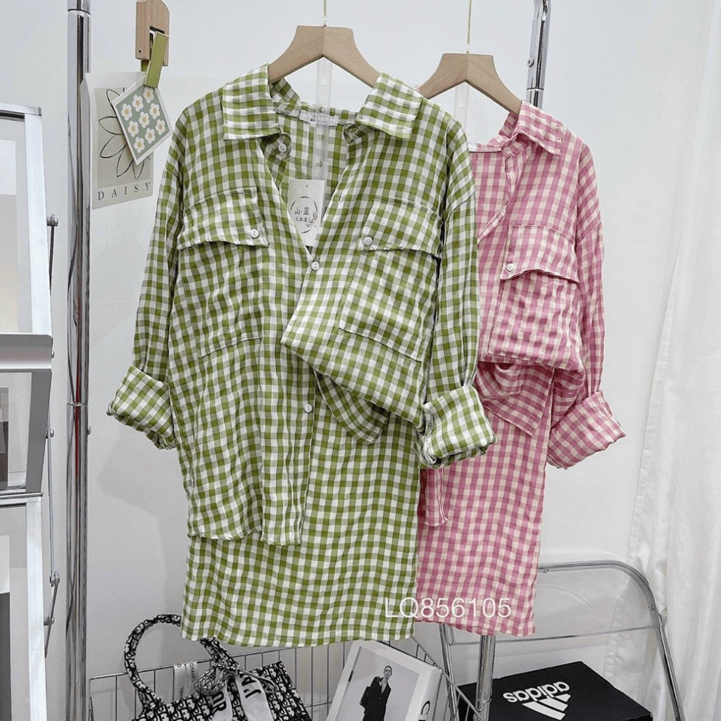 SÉT ÁO PHỐI CHÂN VÁY CARO KATE CỰC TEEN SÀNH ĐIỆU THẢ DÁNG ĐƯỜNG PHỐ CỰC HOT (KHÔNG KÈM BRA) VLTN SHOP