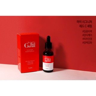 Tinh chất phục hồi dưỡng trắng sáng da, mờ vết thâm Tiam My Signature Red C Serum 30ml