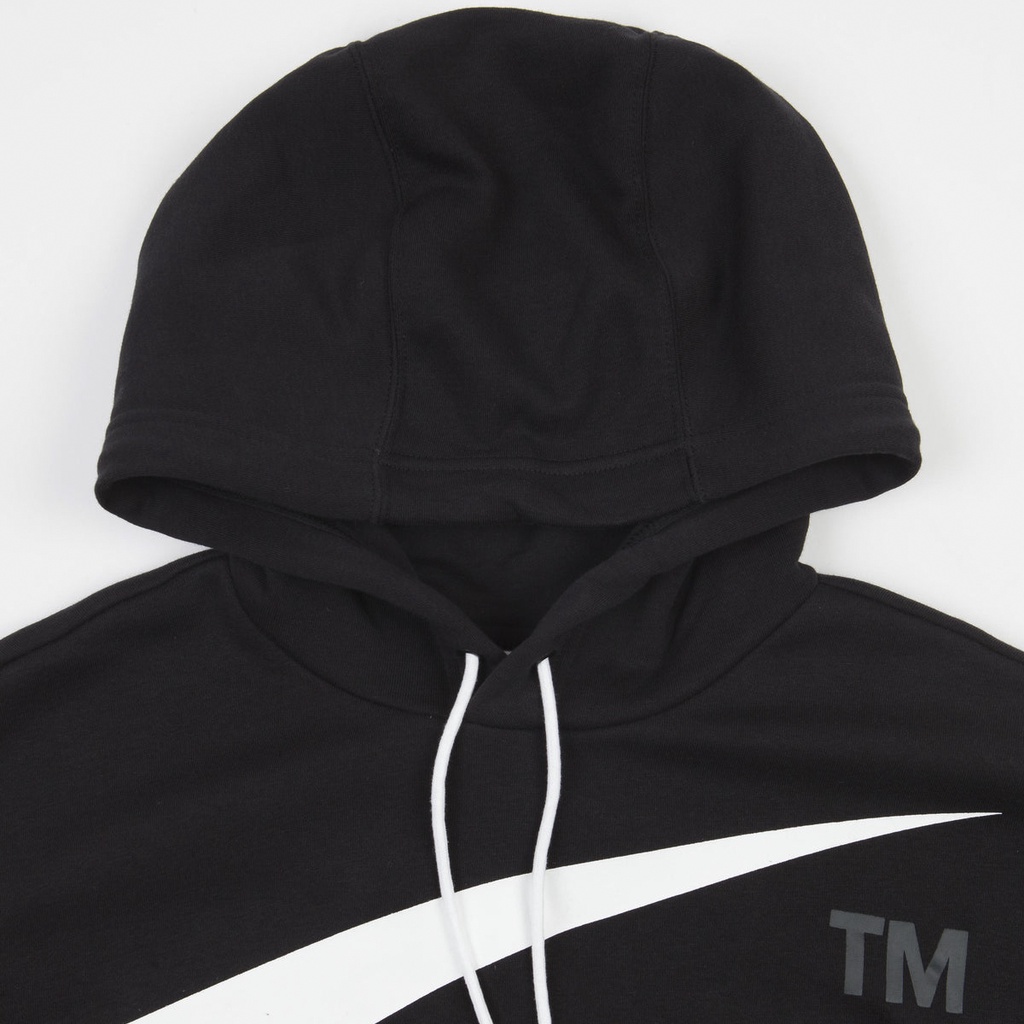 ÁO KHOÁC NIKE SWOOSH BRUSHED HOODIE - BLACK