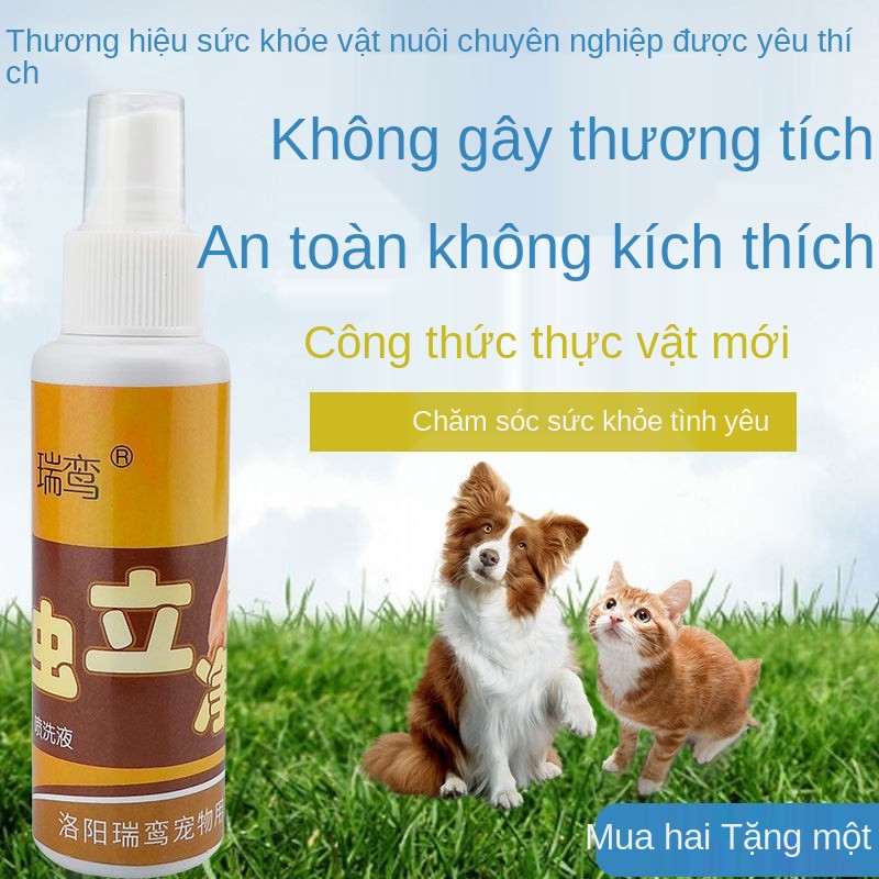 thuốc trị bọ chét cho chó trong ống nghiệm chống xịt diệt non Sản phẩm tẩy giun sánMUY