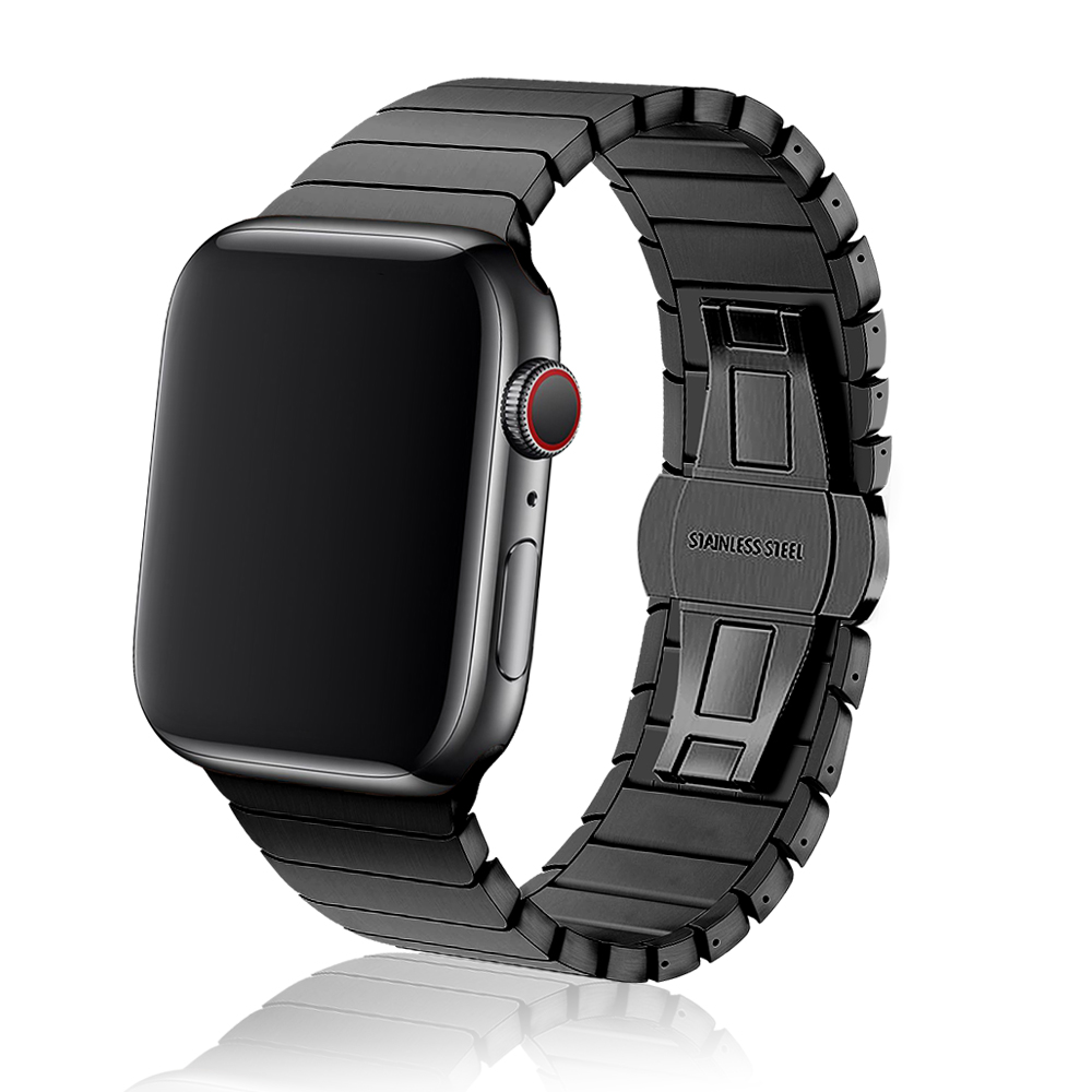 Dây Đeo Inox Khóa Kim Loại Dành Cho Đồng Hồ Apple 44mm / 40mm Iwatch Band 42mm / 38mm 5 4 3 21