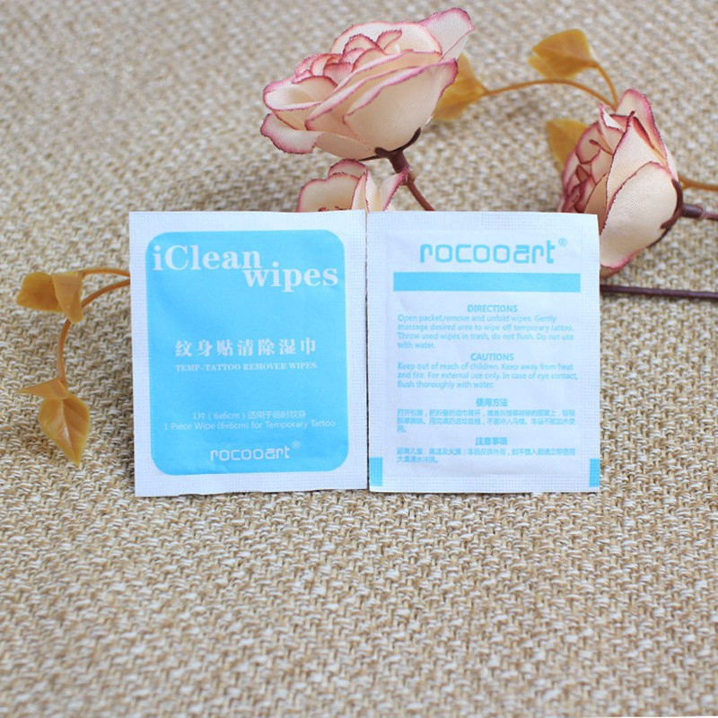 Khăn lau hình xăm tạm thời tiện dụng