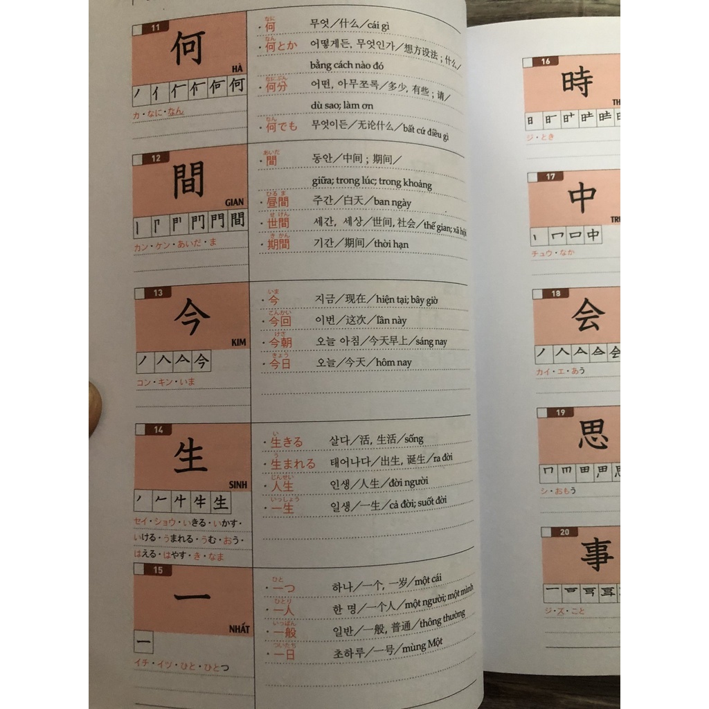 Sách gốc bản quyền - Luyện Thi Năng Lực Tiếng Nhật JLPT 1000 Chữ Hán N2 (Có kèm tấm đỏ)