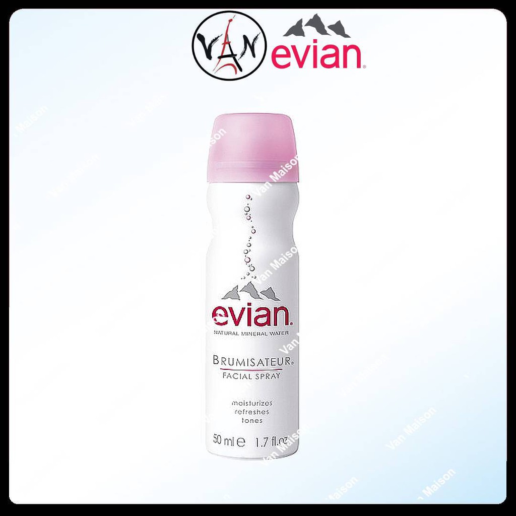 Xịt Khoáng Evian Natural Mineral Water 50ml