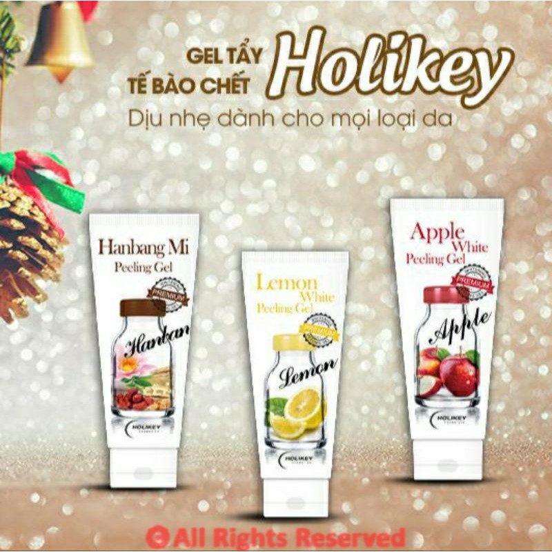 (XẢ KHO) (DATE 09-2022) Gel Tẩy Tế Bào Chết Chanh Vàng Làm Trắng-CHolikey Lemon White Peeling Gel 100ml