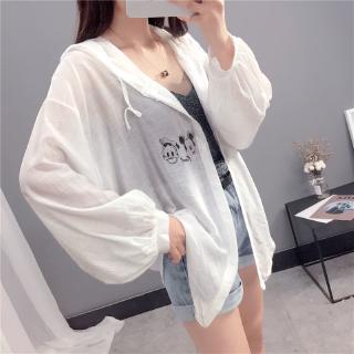 Áo khoác dài tay vải mỏng thiết kế thanh lịch cho nữ