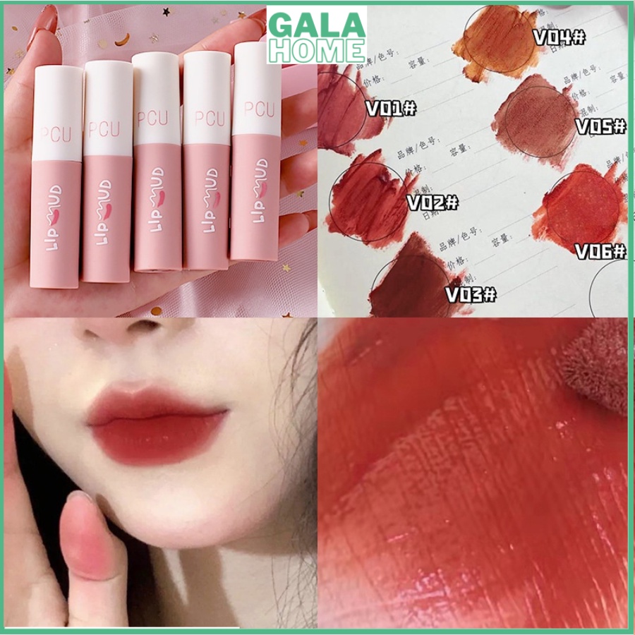 Son môi có dưỡng màu sắc tự nhiên chống thấm nước xinh xắn - TỔNG HỢP SON GALA HOME